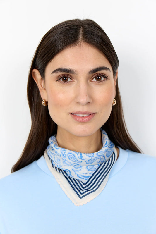 Soya Concept - CARNA 1 Scarf (Light Blue) - Gayle's Fashions