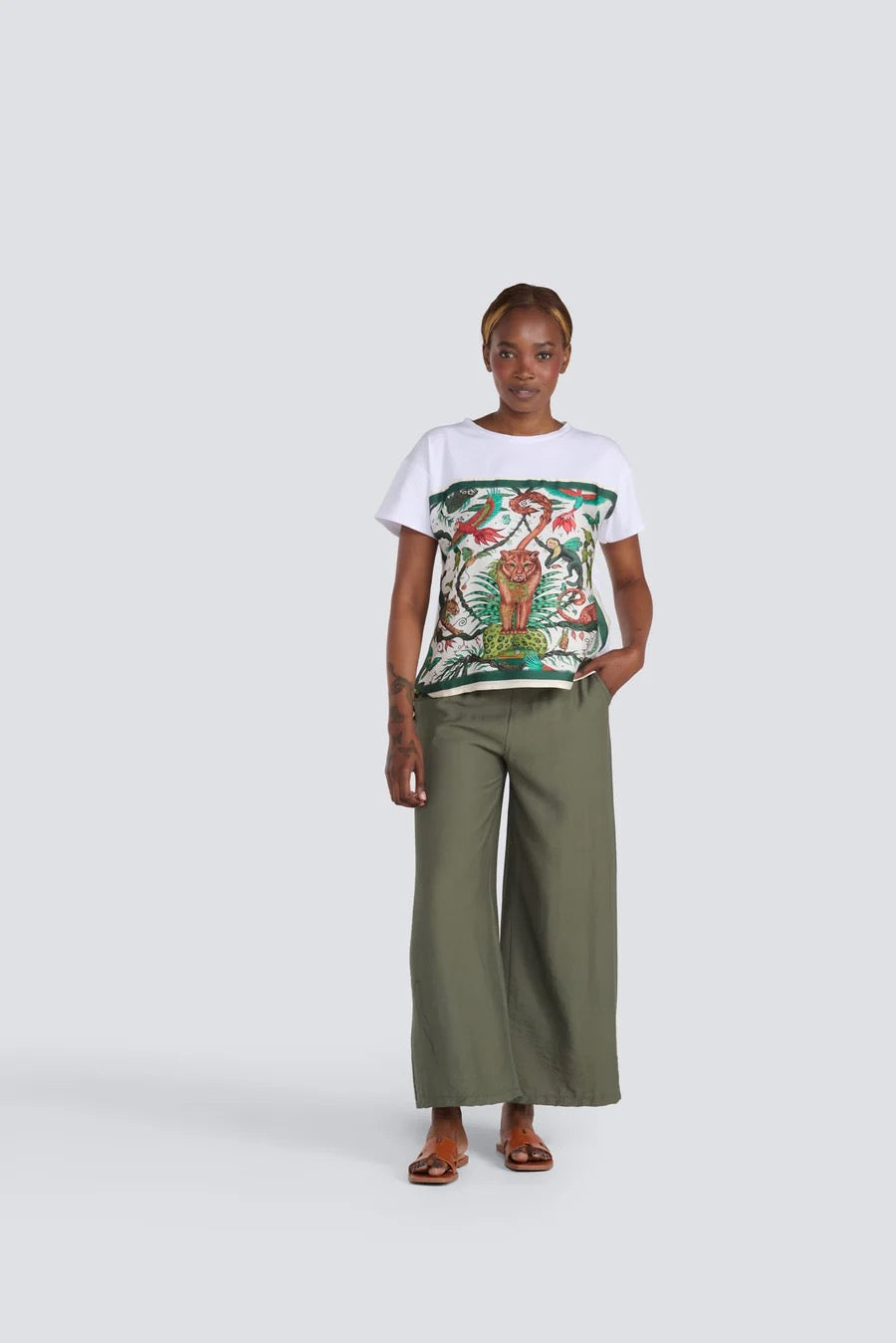 Jessica Laura – Drawstring Relaxed Pant - Gayle's Fashions