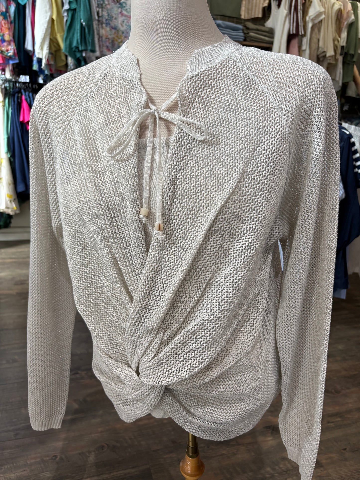 Orly – Tank and Knit Sweater Set (Sand) - Gayle's Fashions
