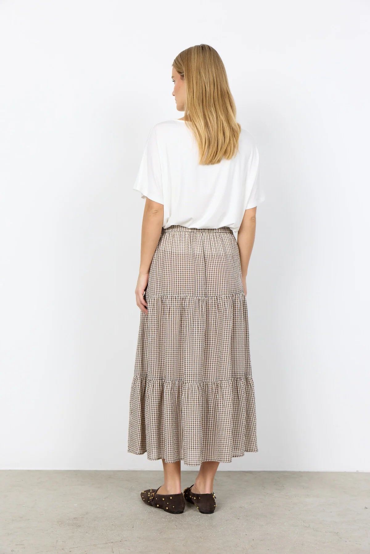 Soya Concept - CANELITA 3 Skirt (Brown) - Gayle's Fashions