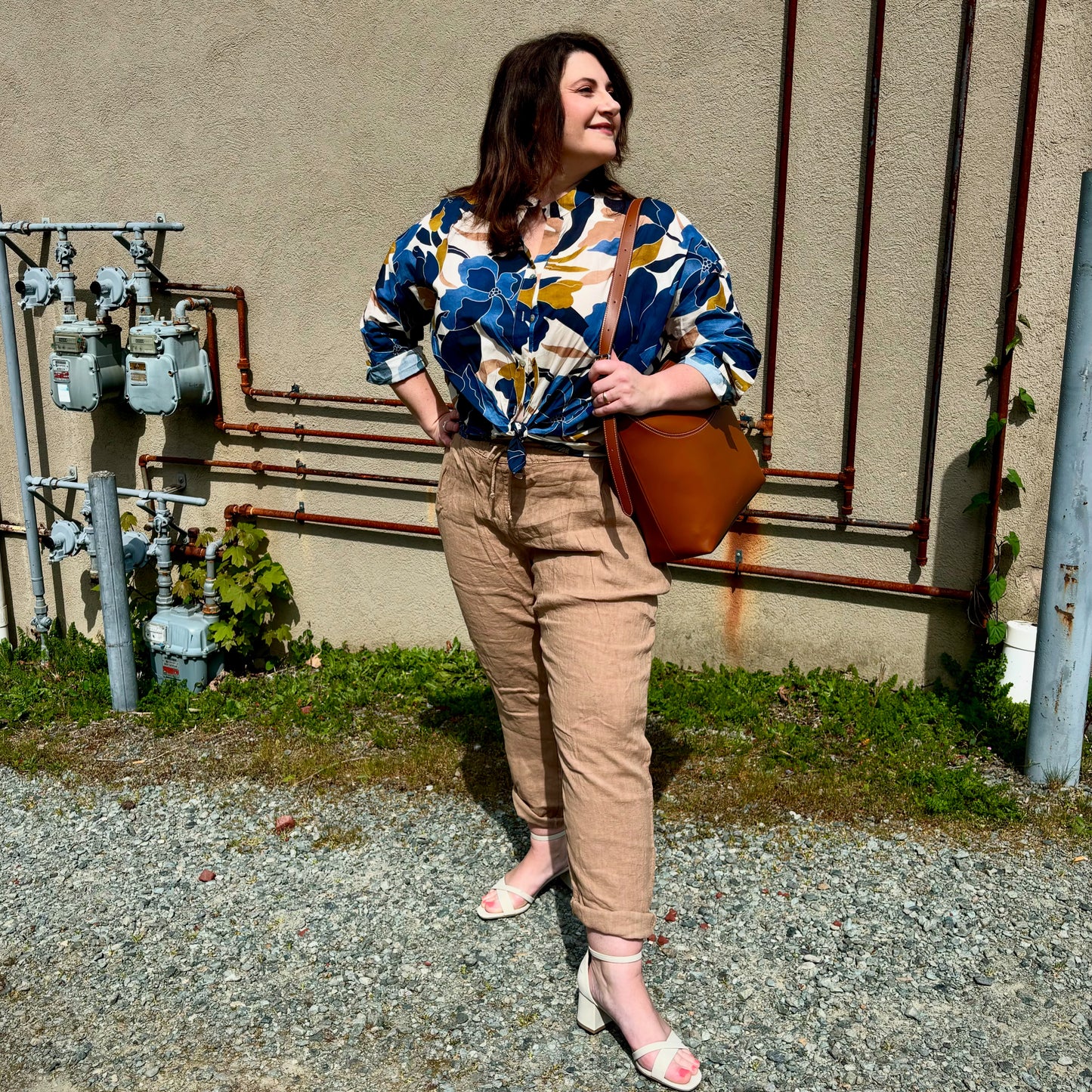 Jessica Laura – Drawstring Linen Pants