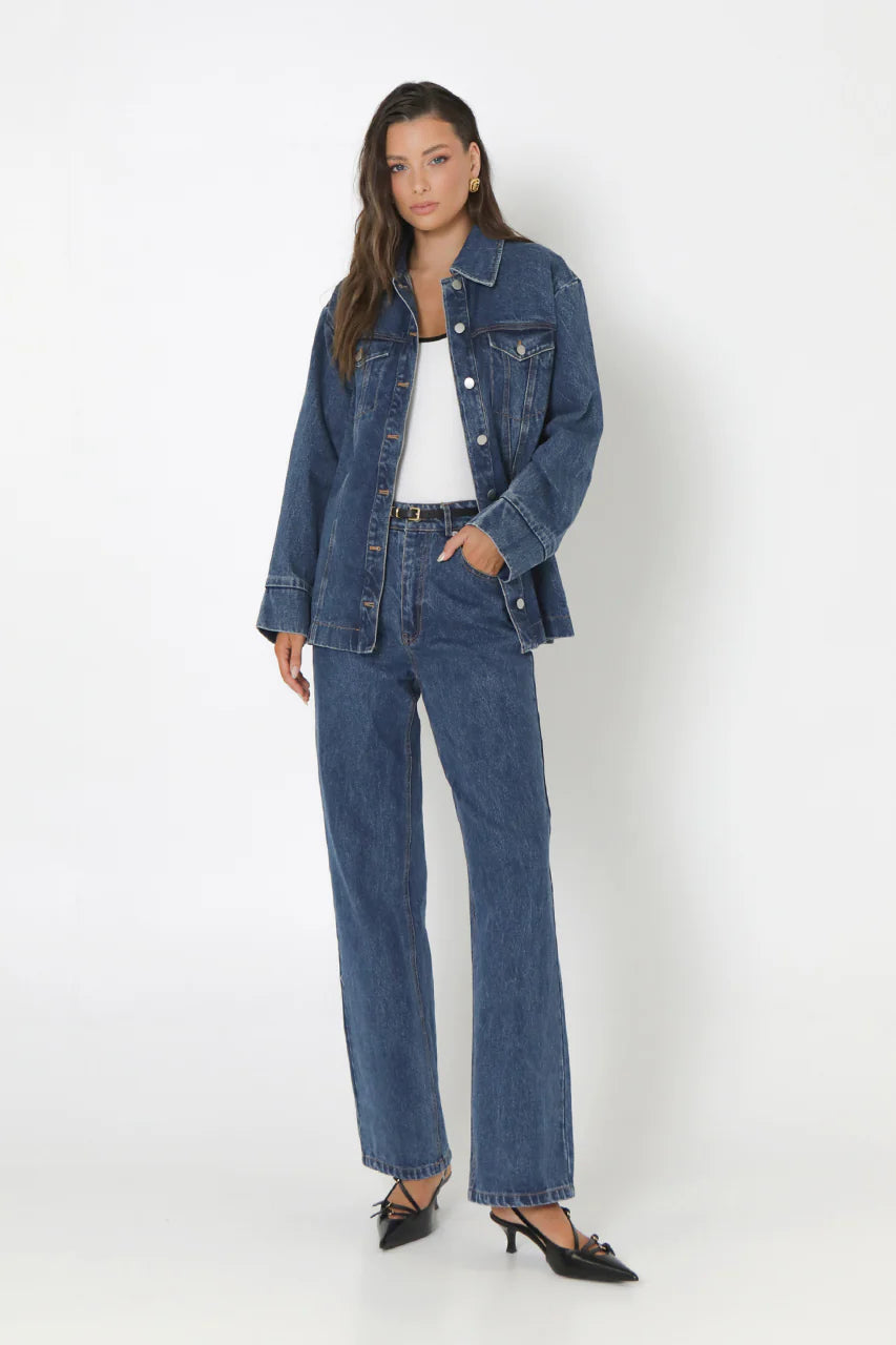 Madison the Label - Alba Denim Shirt