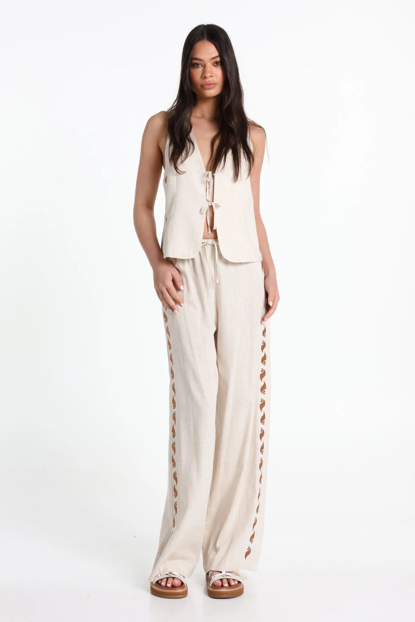 Lost in Lunar – Ginny Pants with Shell Pattern