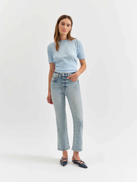 Daze - Shy Girl Crop Flare in Miracle