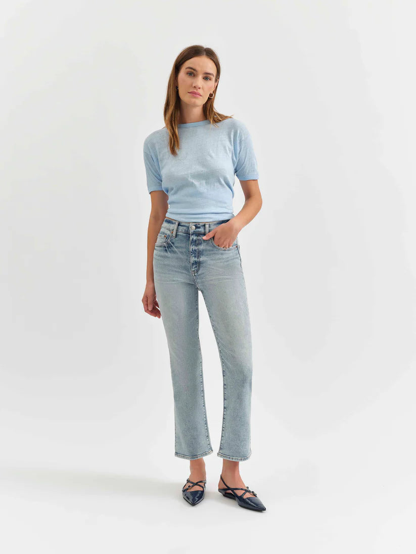 Daze - Shy Girl Crop Flare in Miracle