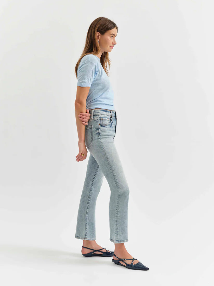 Daze - Shy Girl Crop Flare in Miracle