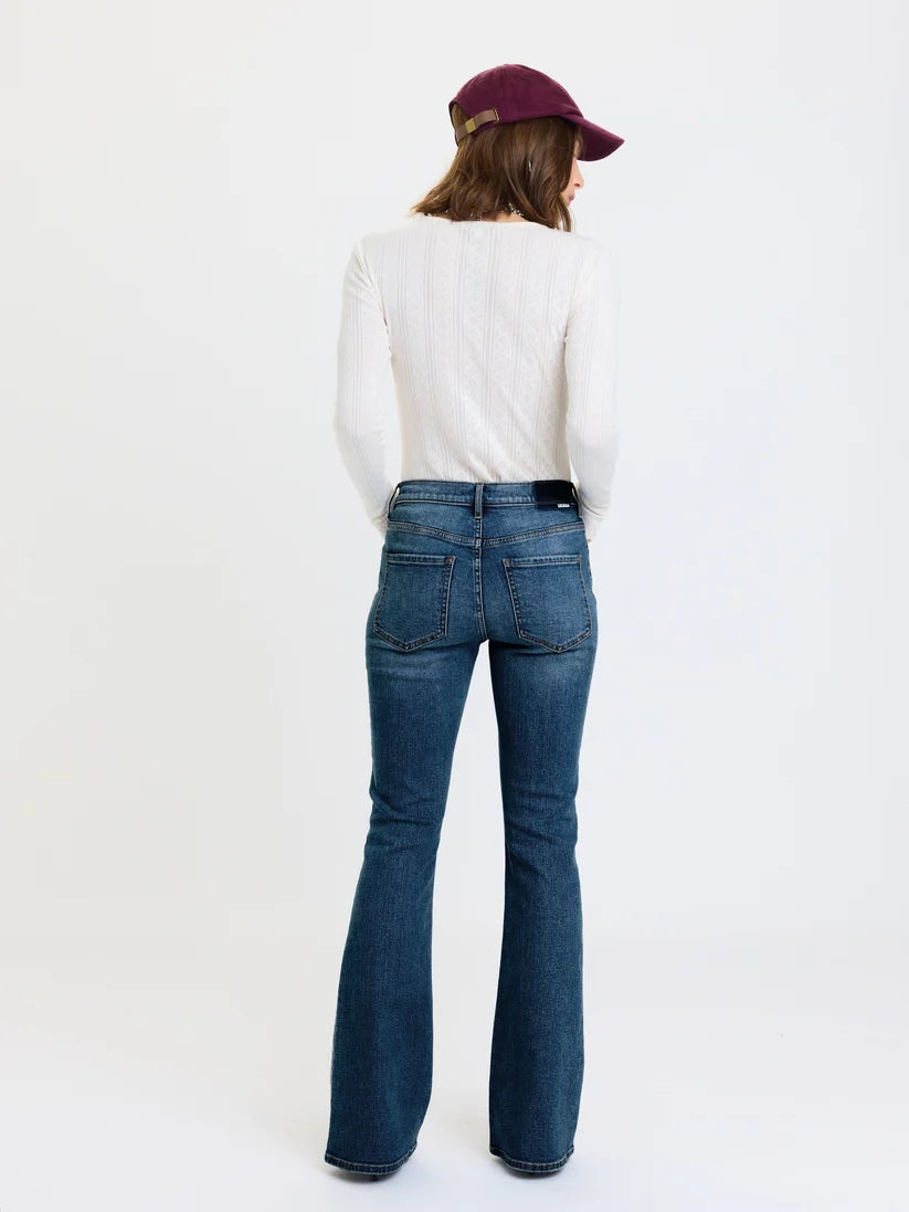 Daze - Lover Mid Rise Flare in Stay Wild