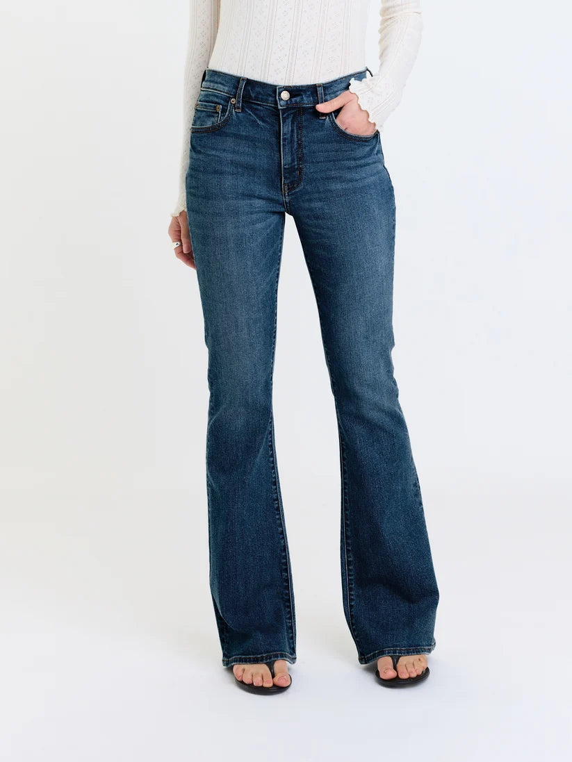 Daze - Lover Mid Rise Flare in Stay Wild