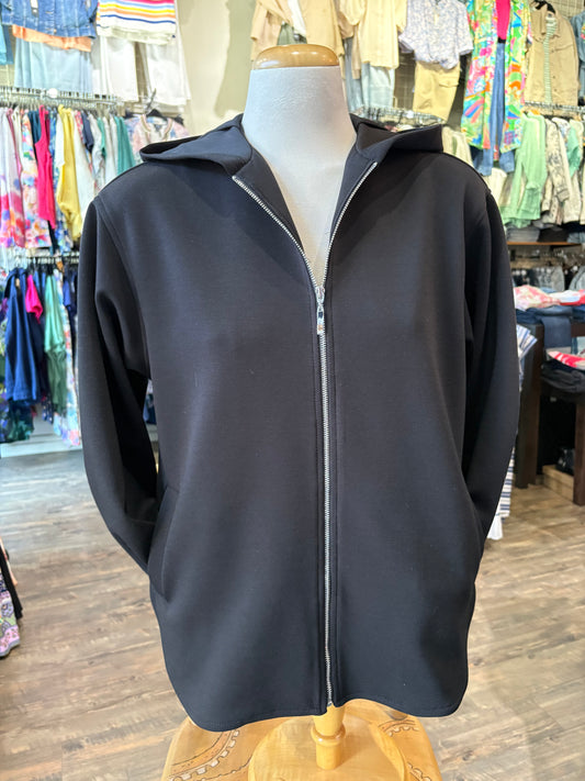 Bali – Hooded Zip-Up Casual Jacket - Gayle's Fashions