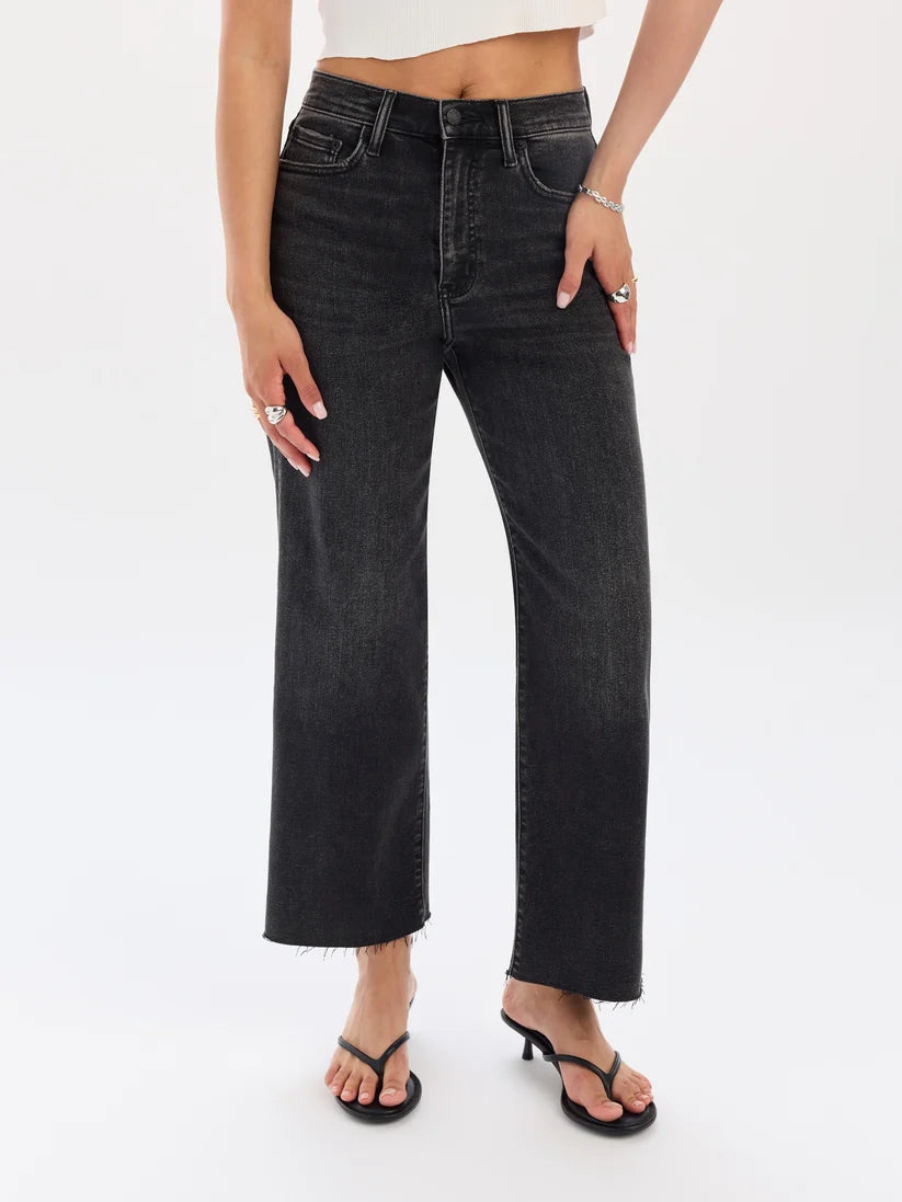 Daze - Pleaser High Rise Wide Ankle in Twilight