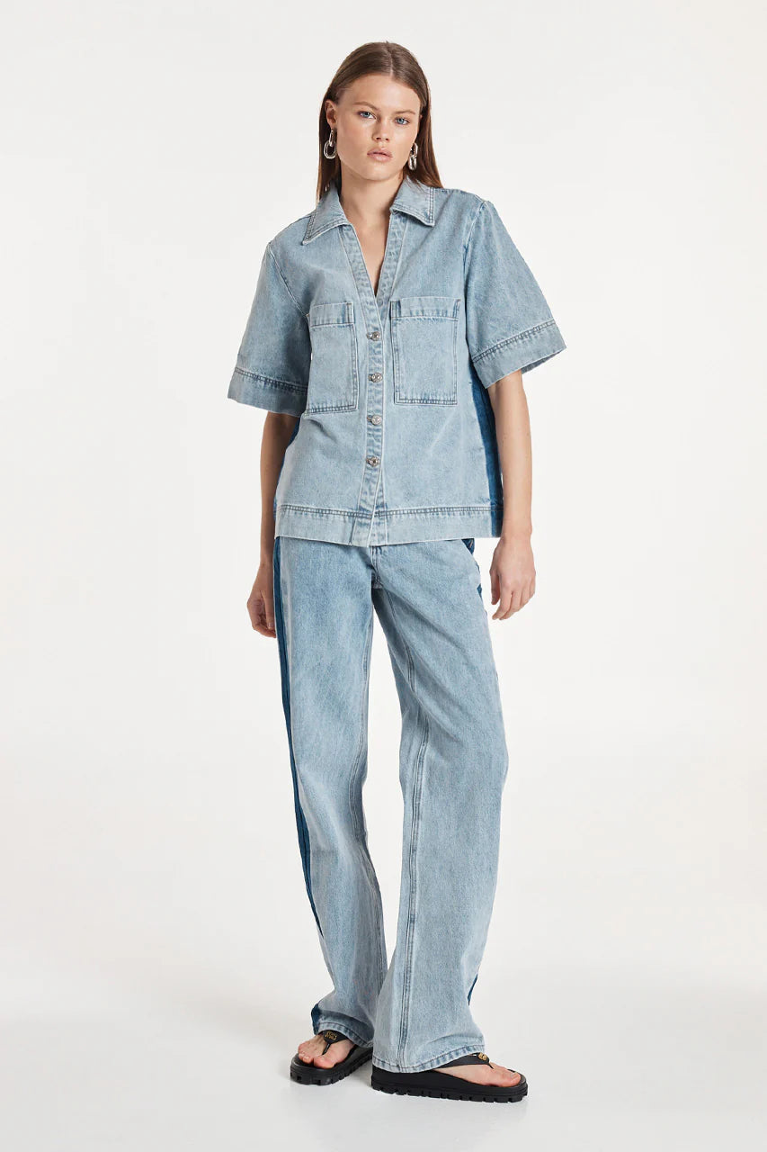 Madison the Label - Dakota Shirt, Two Toned