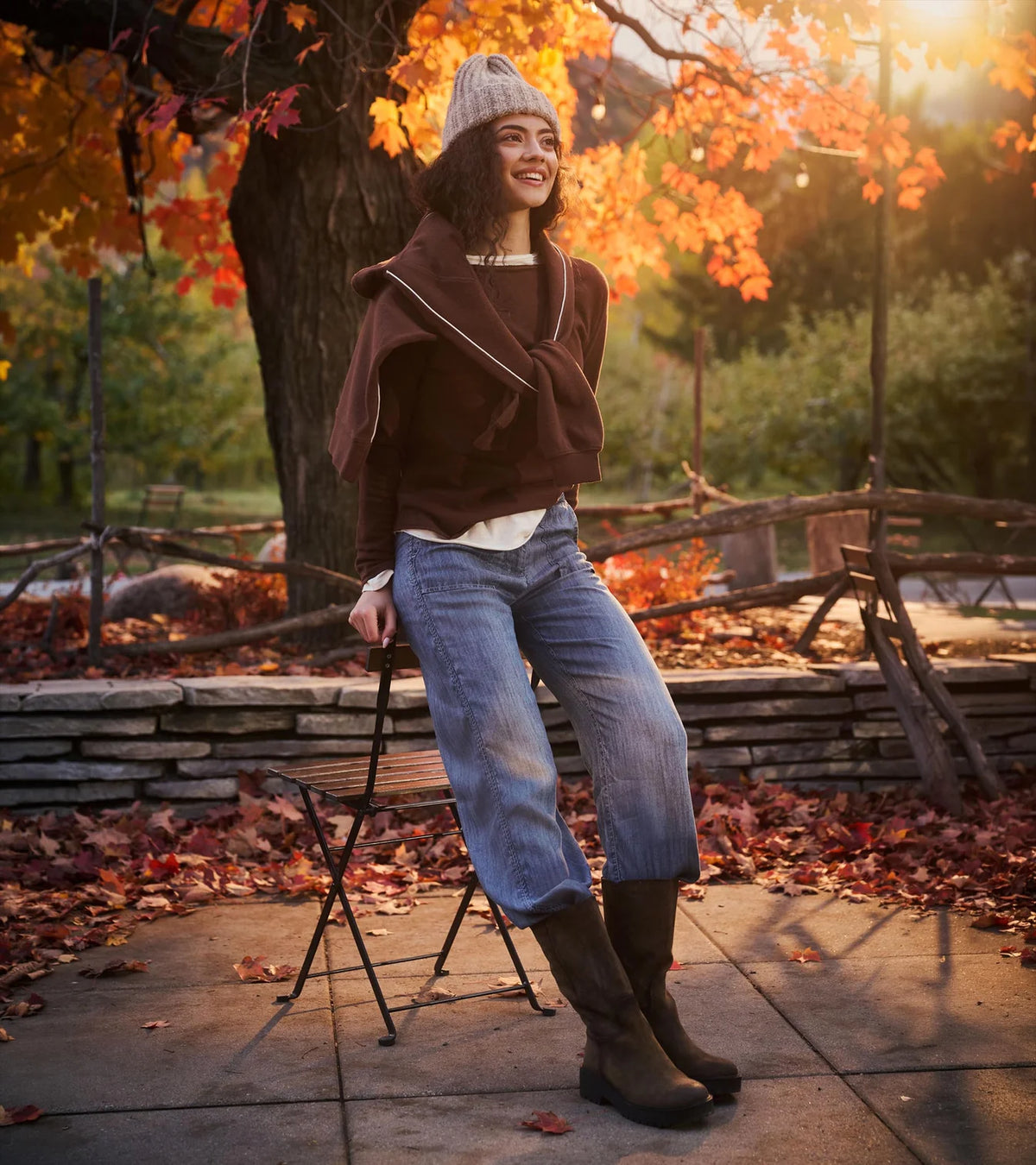 Hatley - 1/4 Zip Top, Fondue Fudge