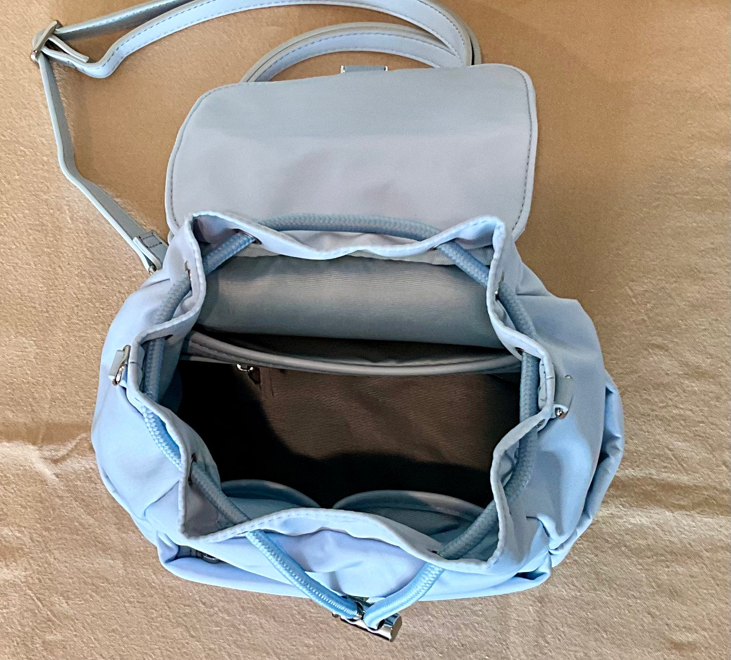 Lambert - 'The Aria' - Azure 3-in-1 Recycled Nylon Backpack
