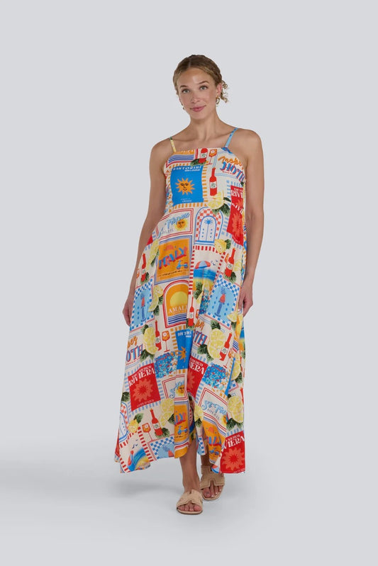 Jessica Laura – Spaghetti Strap Dress with Pockets - Gayle's Fashions