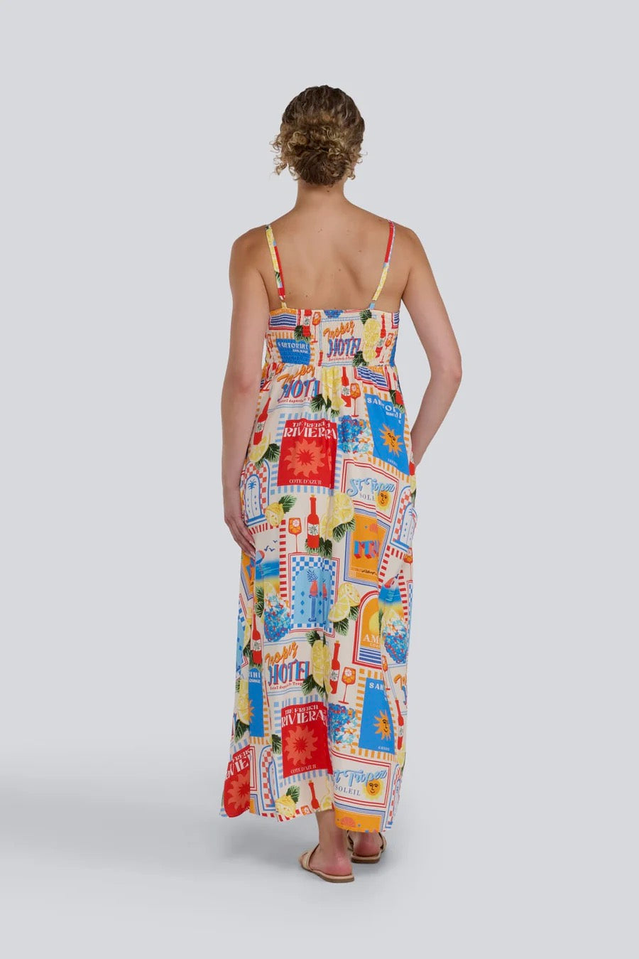 Jessica Laura – Spaghetti Strap Dress with Pockets - Gayle's Fashions