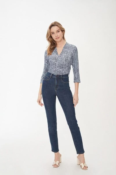 FDJ French Dressing - Suzanne Slim Straight Denim with a Regular Rise