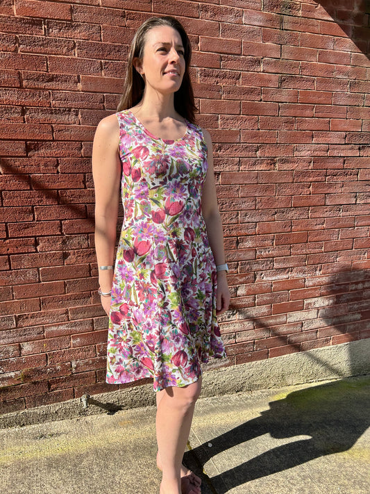 Bali - Tank Style Fit and Flare Dress