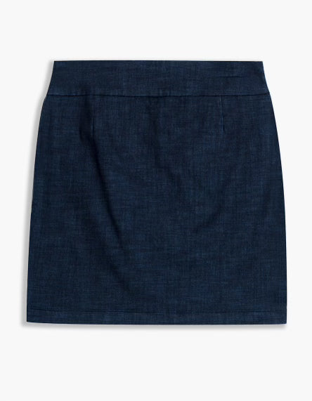 Lois - Pull On Denim Skirt