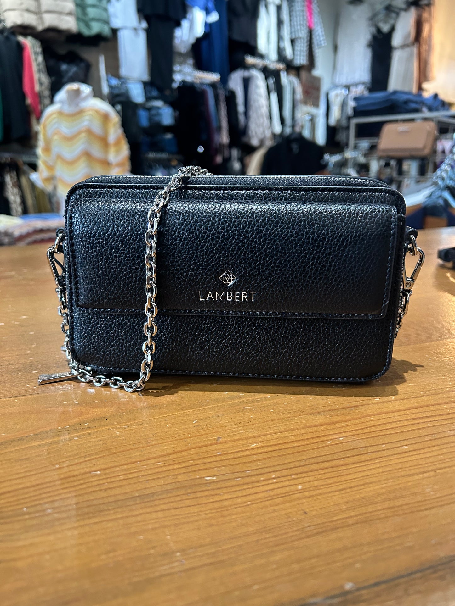 Lambert - The Maddie Handbag in Black