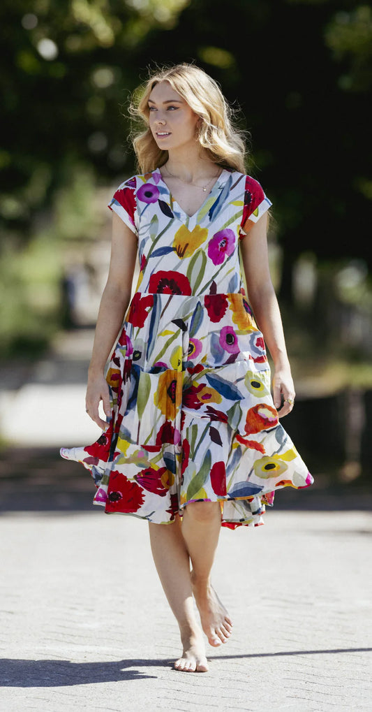 Dress Addict – Jalan Cap Sleeve Dress