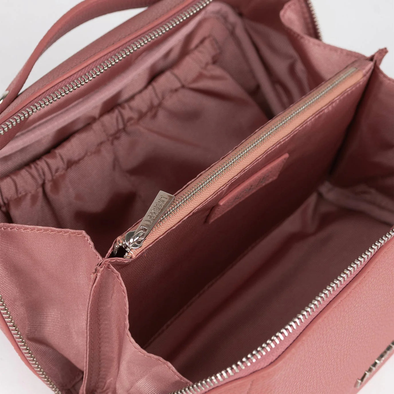 Lambert - The Jolie Petal Vegan Leather Makeup Bag