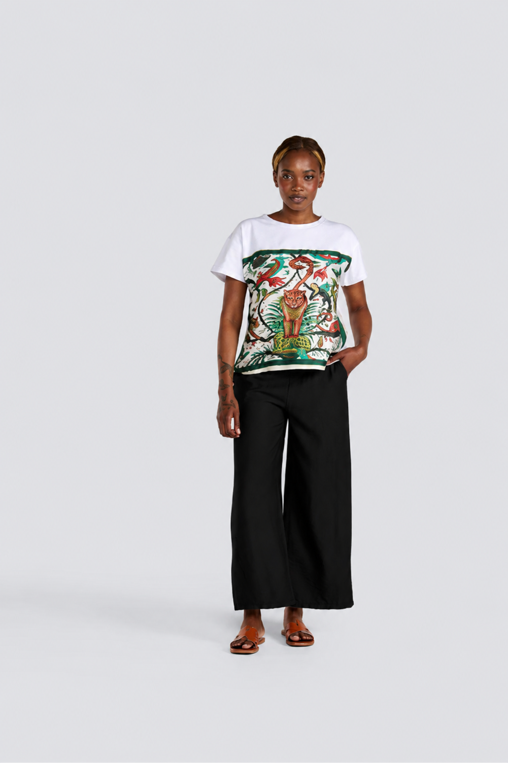 Jessica Laura – Drawstring Relaxed Pant - Gayle's Fashions
