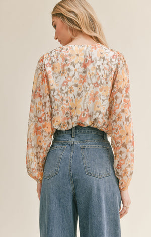 Sage the Label - Floral Bodysuit