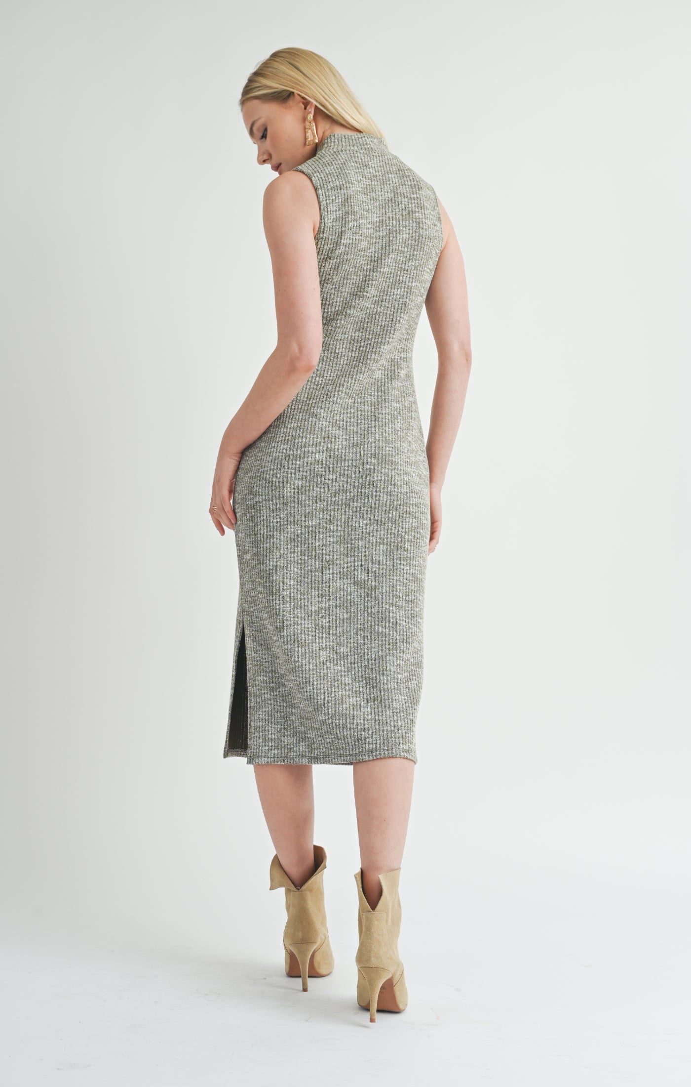 Sage the Label - On the Path Sleeveless Midi Dress