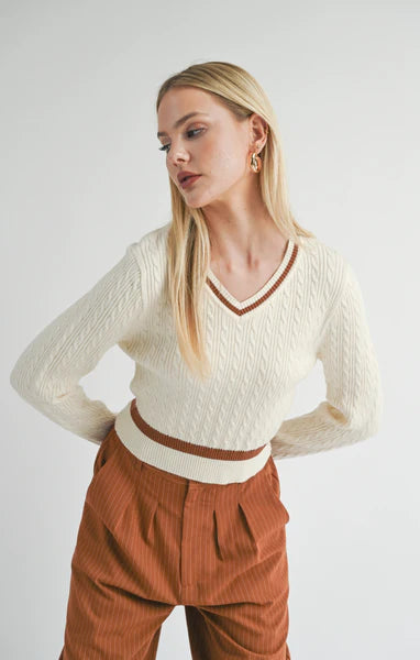 Sage the Label - Lois Cable Sweater