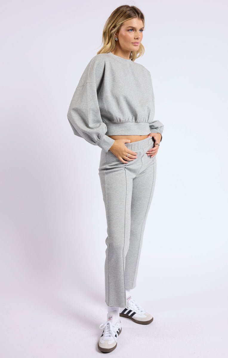 Sage the Label - Waist Length Athleisure Long Sleeve Top