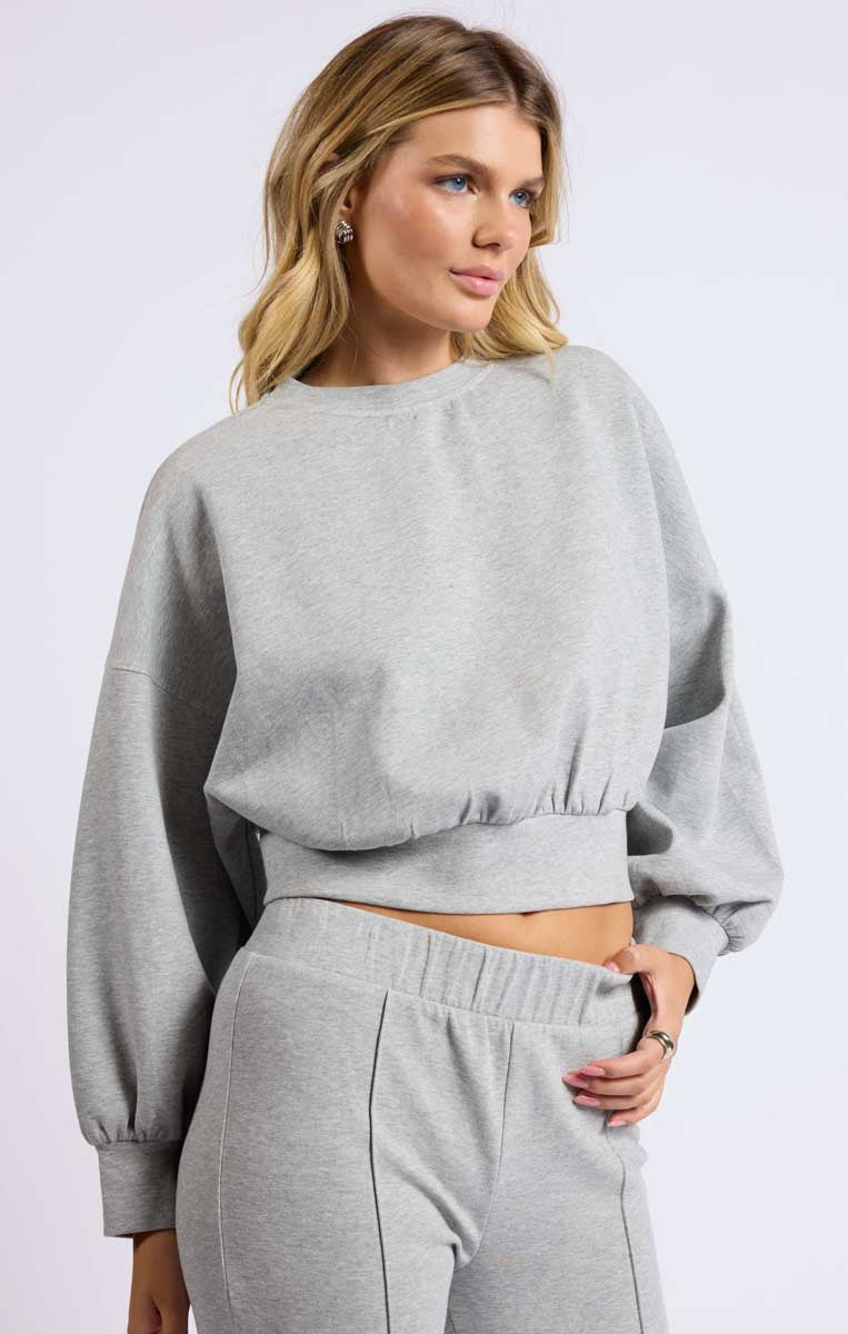 Sage the Label - Waist Length Athleisure Long Sleeve Top