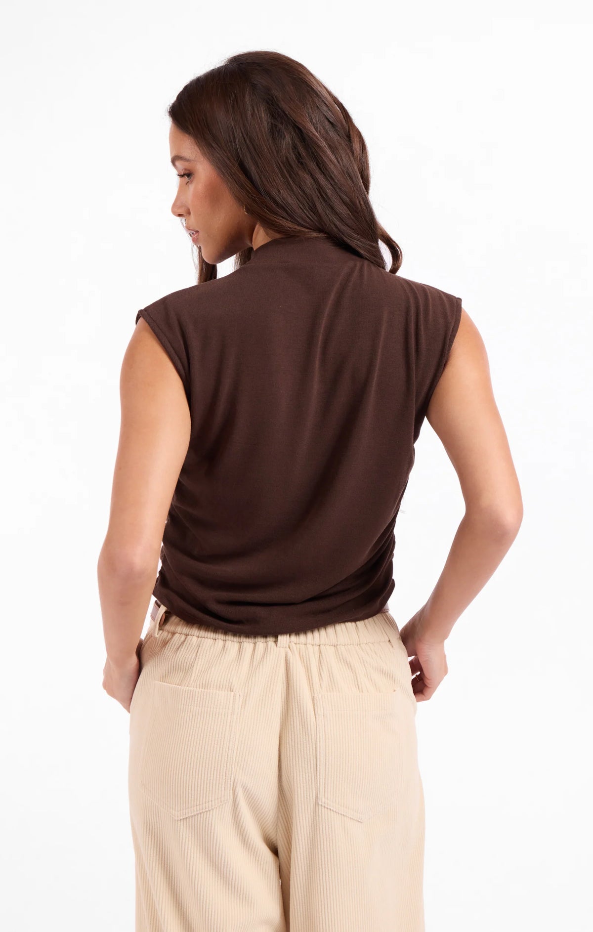 Sage the Lable - Sweetie Mock Neck Tank