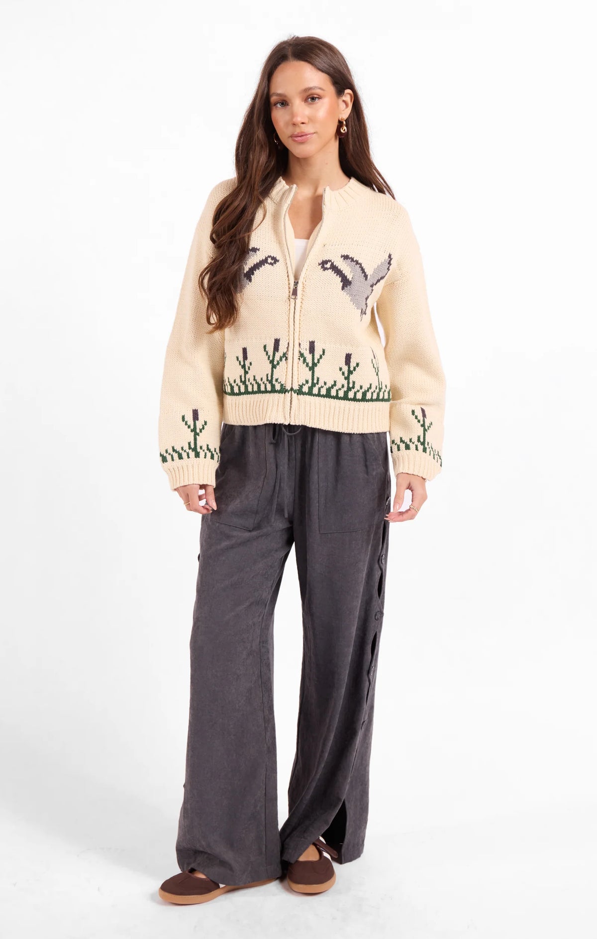 Sage the Label - Songbird Zip Sweater