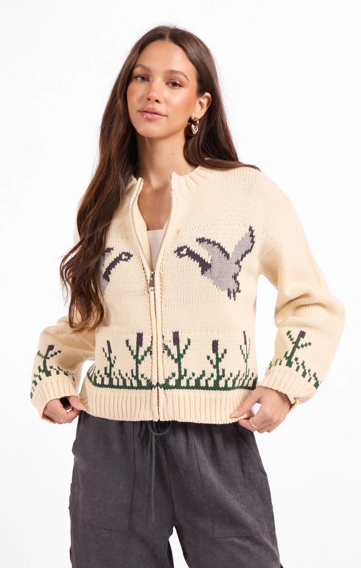 Sage the Label - Songbird Zip Sweater