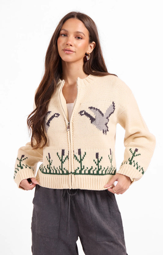 Sage the Label - Songbird Zip Sweater