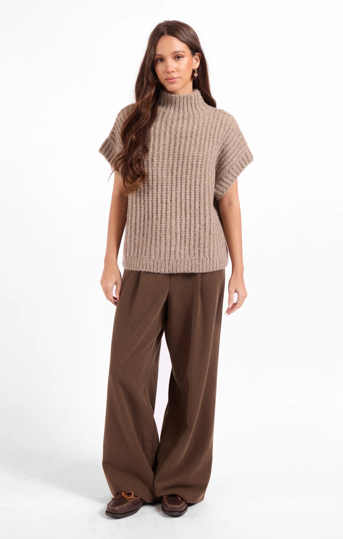 Sage the Label - Granger Turtleneck Sweater Vest