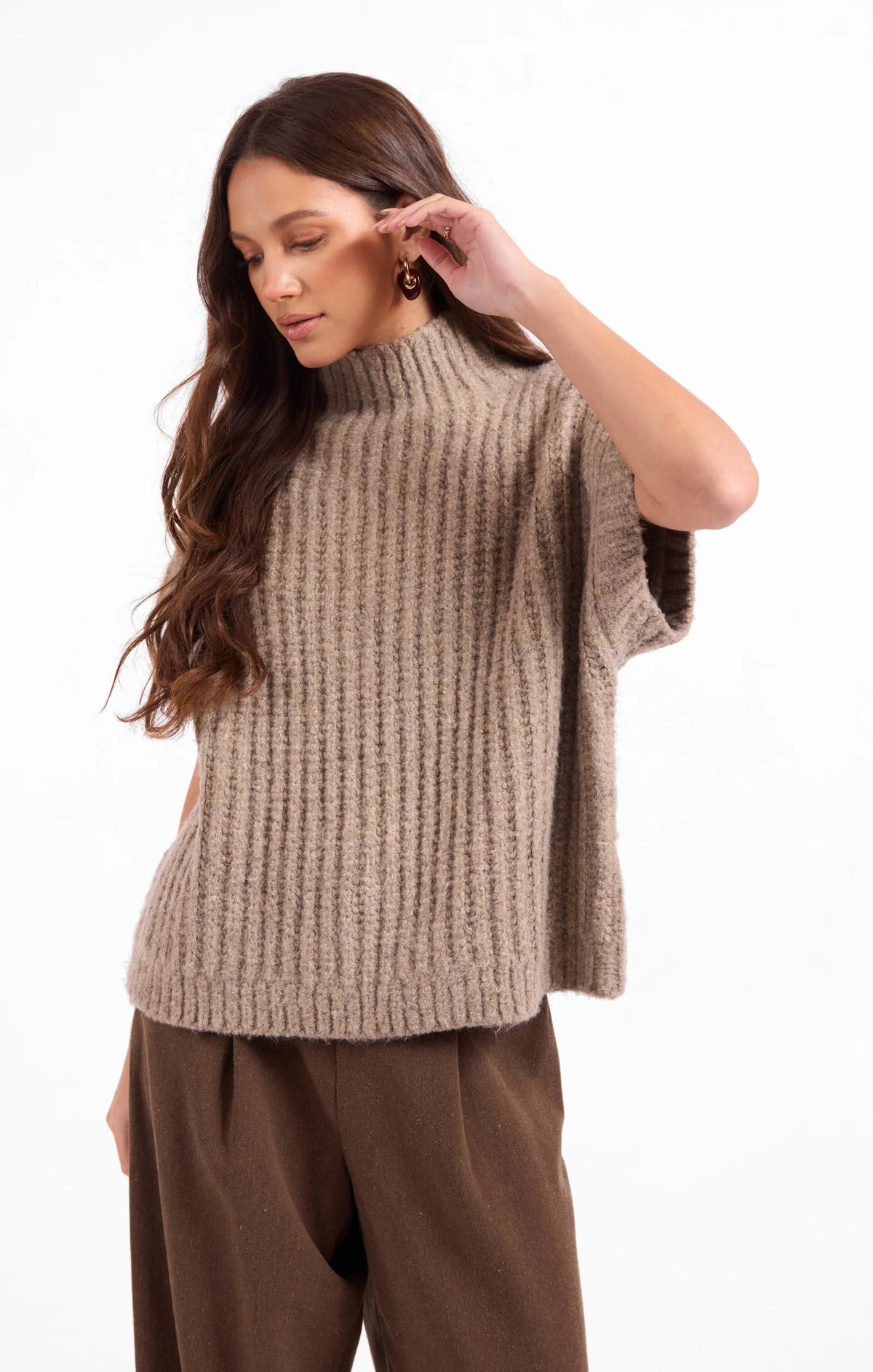 Sage the Label - Granger Turtleneck Sweater Vest