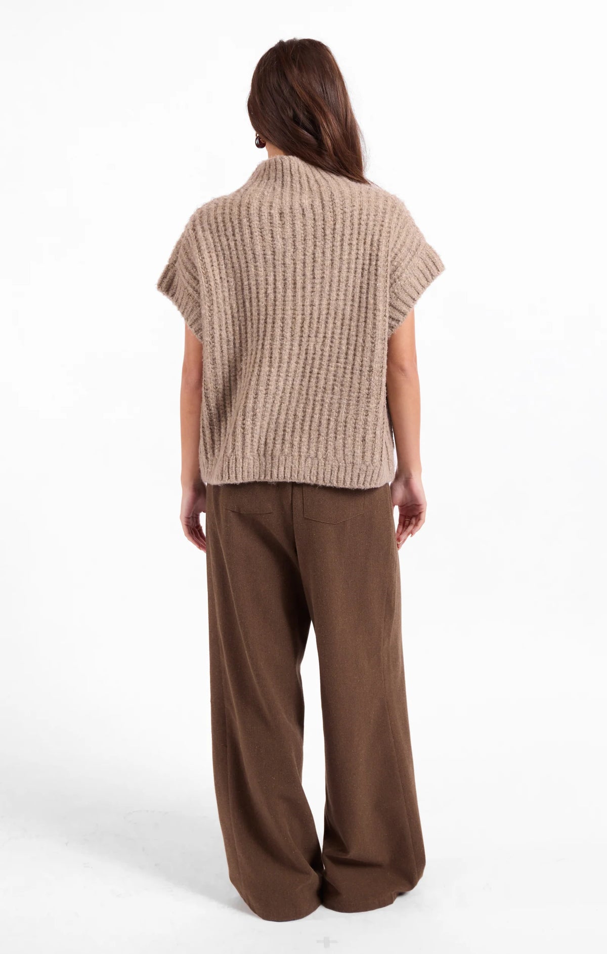 Sage the Label - Granger Turtleneck Sweater Vest