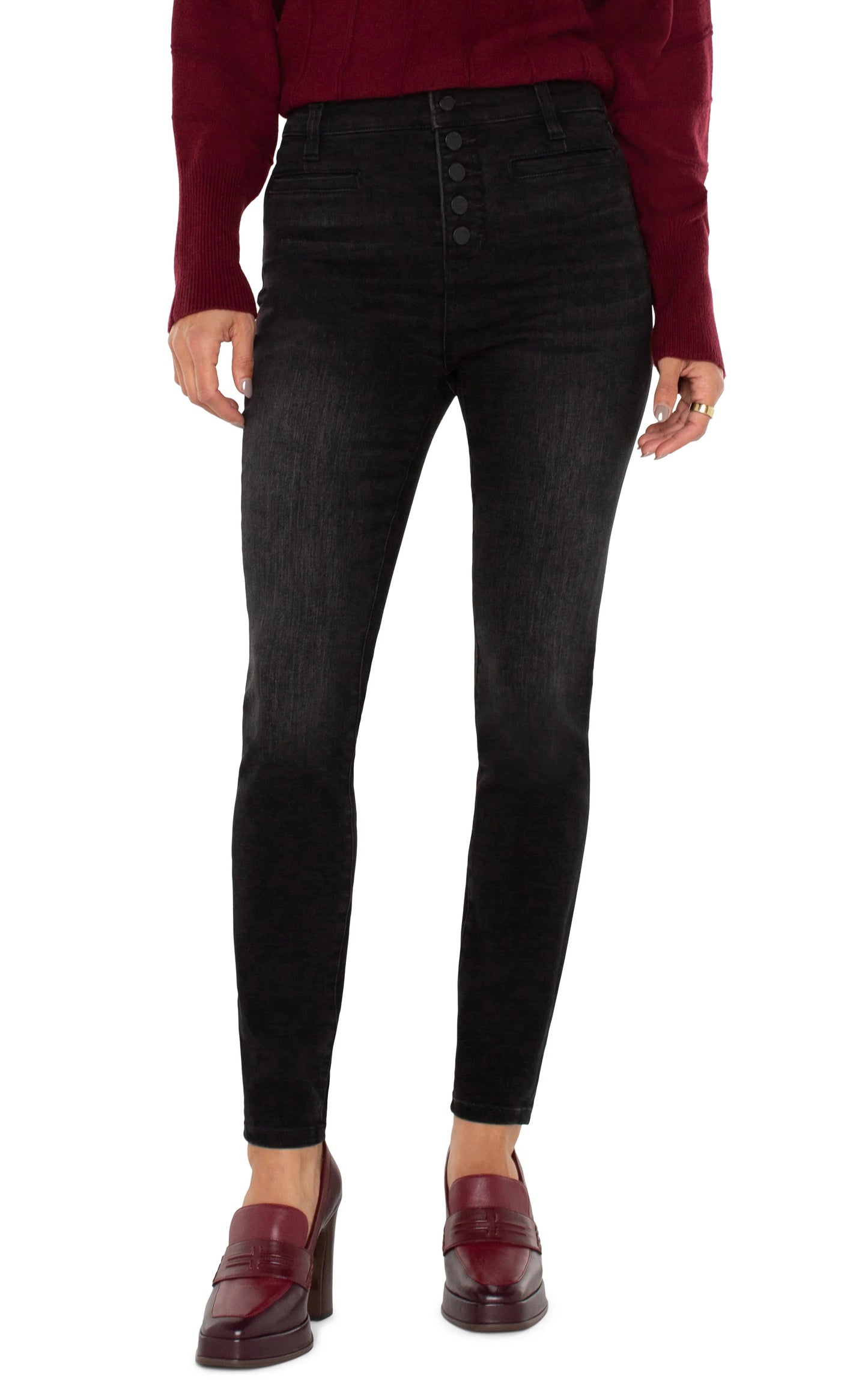 Liverpool - Abby High Rise Ankle Jean