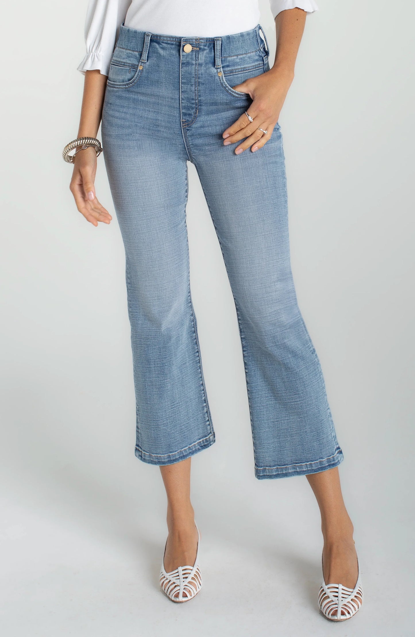Liverpool – Gia Glider Crop Jean