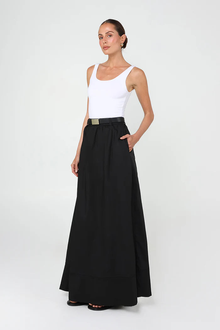 Madison the Label - Lopez Maxi Skirt | Black - Gayle's Fashions