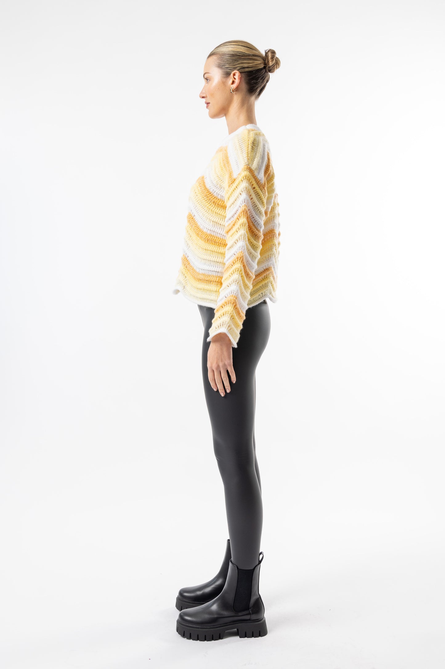 Angeleye - Orion Pullover Sweater in Yellow