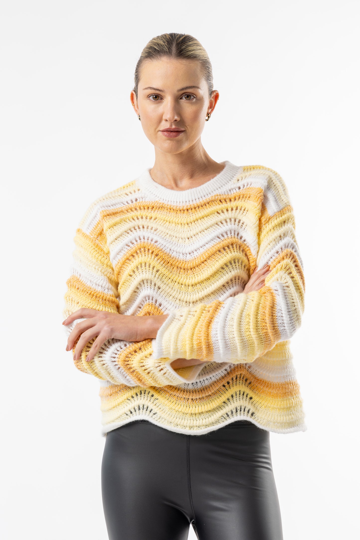 Angeleye - Orion Pullover Sweater in Yellow