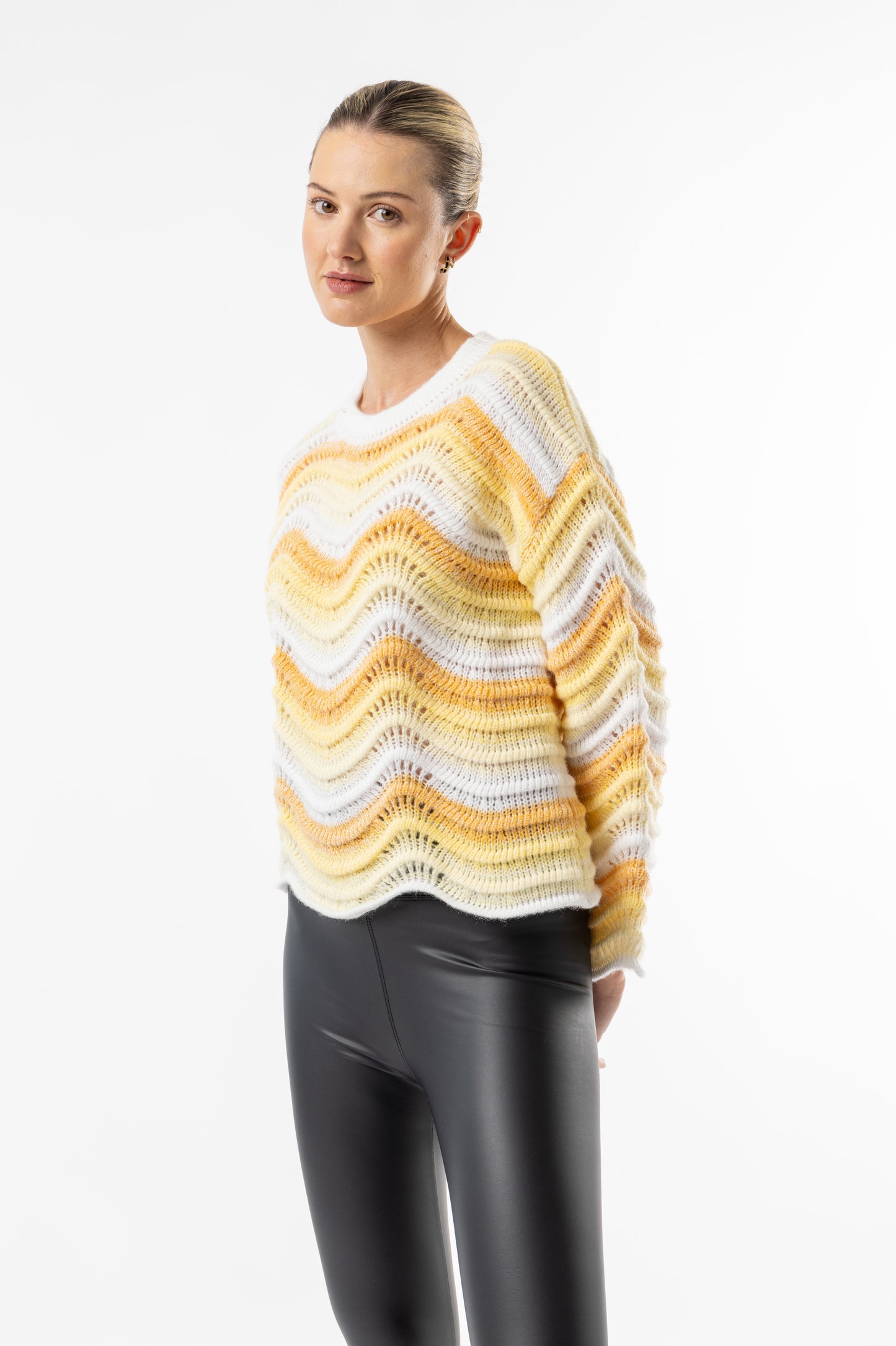 Angeleye - Orion Pullover Sweater in Yellow