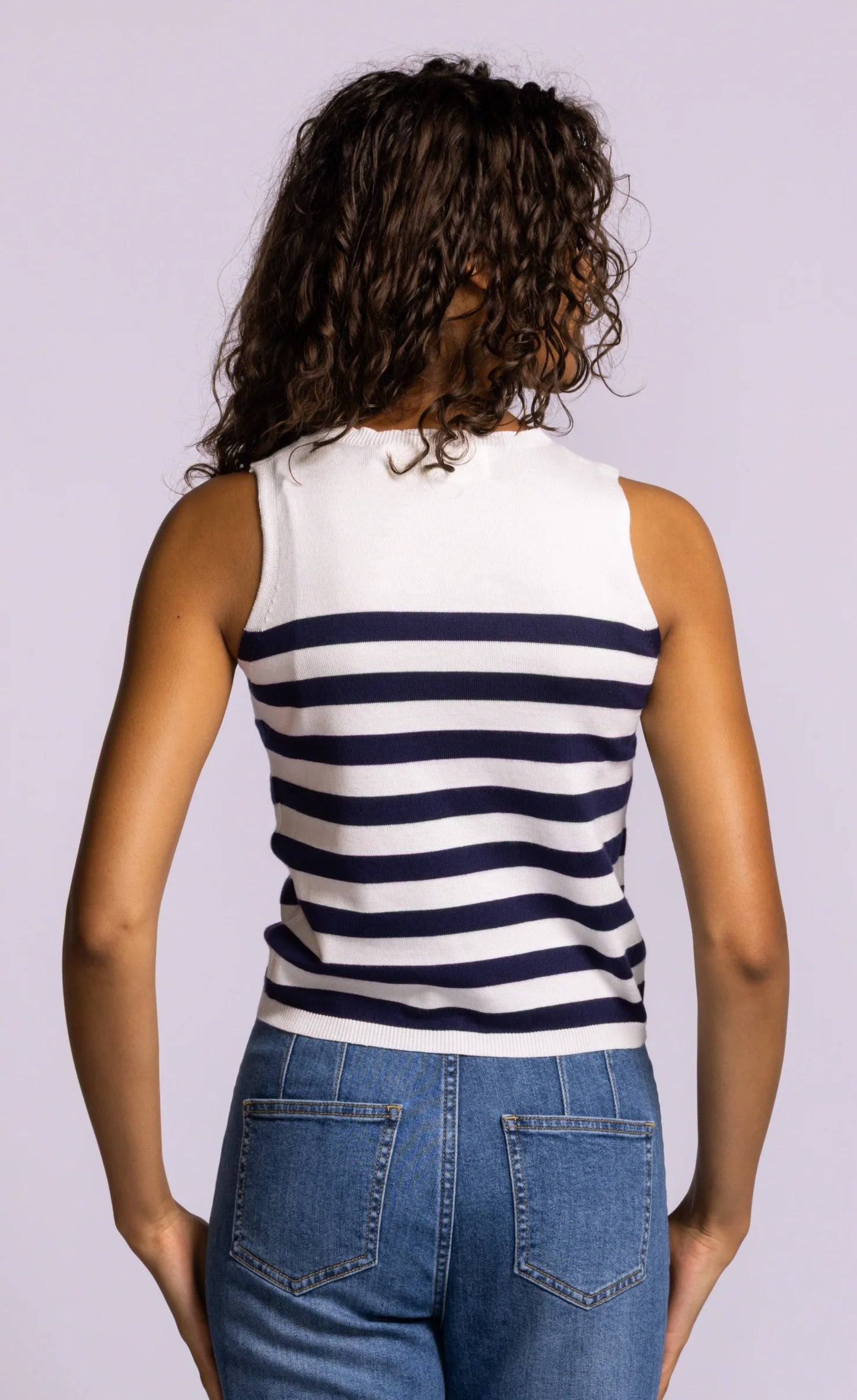 Pink Martini – Nantucket Sleeveless Sweater
