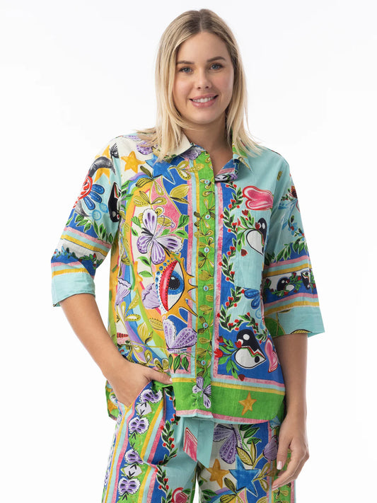 Orientique – Santa Fe Top (Multi)