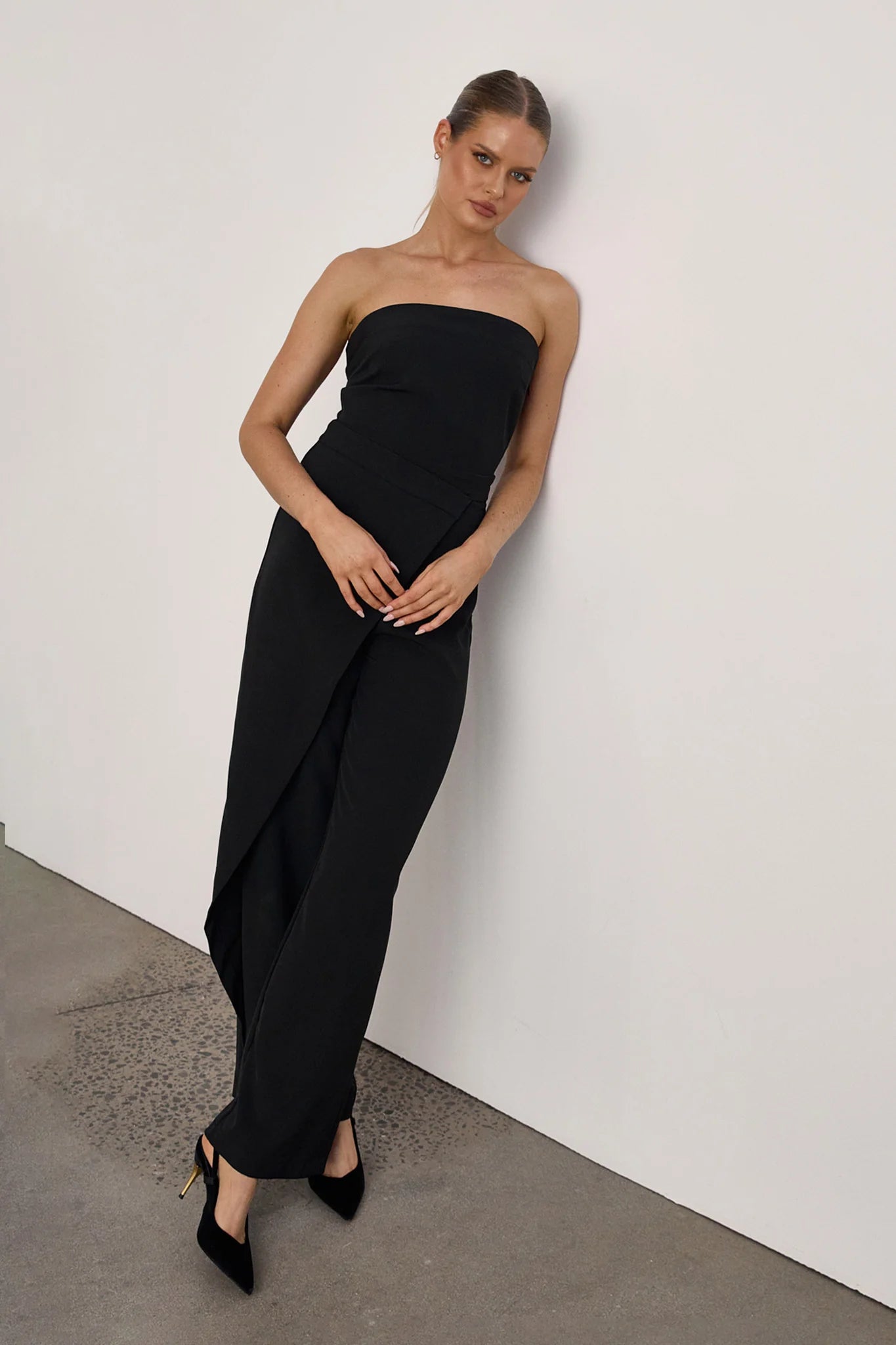 Madison the Label - Patricia Jumpsuit in Black