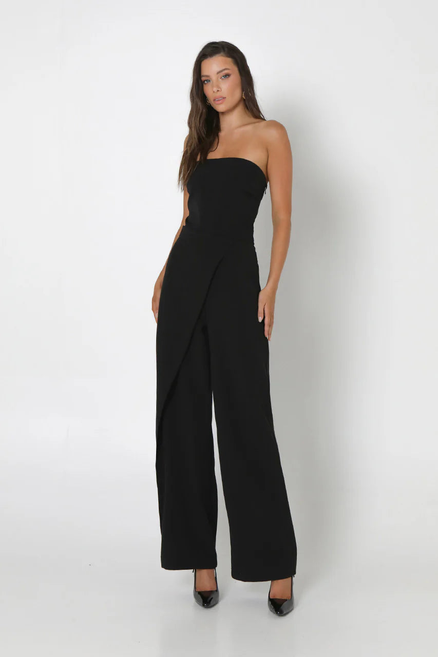 Madison the Label - Patricia Jumpsuit in Black