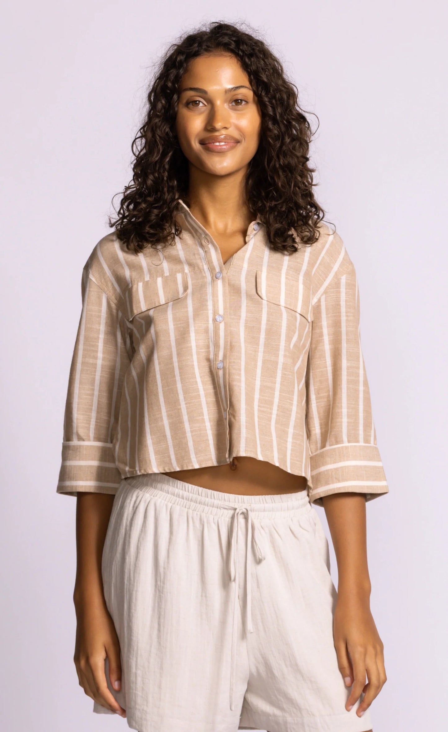 Pink Martini – Lisa Striped Shirt