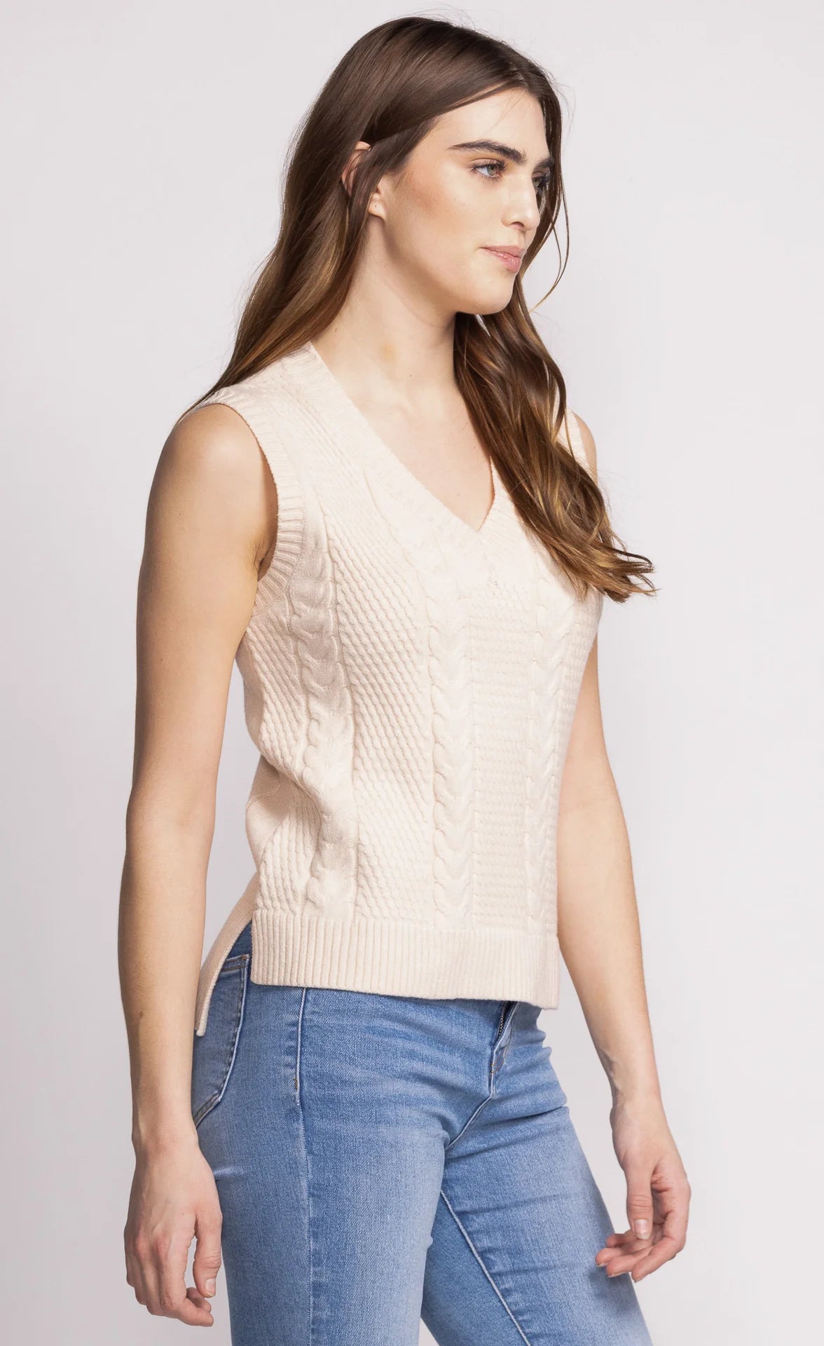 Pink Martini - Holly Sweater in Off-White